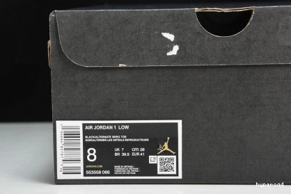 Hyperoad Toe” Jordan Bred “Alternate 1 Low 0807